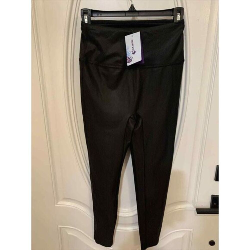 RUFIYO Faux Leather Leggings for Women High Waisted Leather Pleather Tummy sz XS